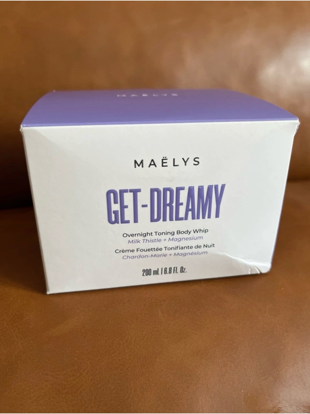 MAËLYS Get-Dreamy Overnight Toning Body Whip — Lavender/White